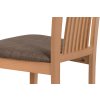 Jídelní židle buk / hnědý potah