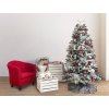 Vánoční stromek zasněžený DELUXE Viola 180 cm