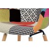 Jídelní židle barevná patchwork / buk