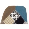 Jídelní židle barevná patchwork / buk
