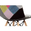Jídelní židle barevná patchwork / buk