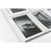 Multirám bílý pro 5 ks fotografií 3 x 15 x 24 cm a 2 x 14 x 14 cm