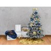 Vánoční stromek zasněžený DELUXE Viola 210 cm