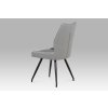 Jídelní židle šedá látka / kov