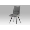 Jídelní židle šedá látka / kov