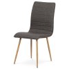 Jídelní židle coffee látka / dub