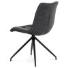 Jídelní židle šedá látka / kov