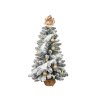 Vánoční stromek zasněžený DELUXE Viola v květináči 60 cm