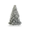 43900 1 ozdobeny stromecek stribrne vlocky 210 cm