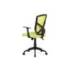 Kancelářská židle zelená síťovina / plast