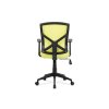 Kancelářská židle zelená síťovina / plast