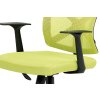 Kancelářská židle zelená síťovina / plast