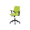 Kancelářská židle zelená látka / plast