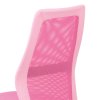 Kancelářská židle růžová síťovina / plast