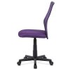 Kancelářská židle fialová síťovina / plast