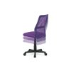 Kancelářská židle fialová síťovina / plast
