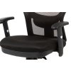Kancelářská židle  černá látka / plast