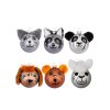 Sada 6 ks ozdob: Zvířátka s ouškama 8 cm