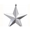 Hvězda stříbrná 20 cm
