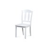 Jídelní židle bílá / dřevo