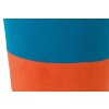 Taburet oranžová / modrá 41 x 35 cm