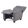 TV křeslo šedé / polohovací