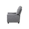 TV křeslo šedé / polohovací