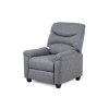 TV křeslo šedé / polohovací