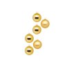 Sada 6 ks ozdob: Ozdoby zlaté matné / lesklé 10 cm