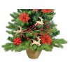 55458 5 ozdobeny stromecek jelinek 60 cm s led osvetlenim