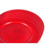ZAPŮJČENÍ - Sada 6 ks dekorací: Dekorační tác červený 33 cm