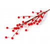 Větvička s červenými bobulemi 63 cm