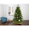 63759 ozdobeny stromecek stribrne vanoce ii 210 cm