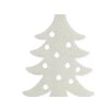 Sada 2 ks dekorací: Stromeček pěnový s glitery 40 x 29 cm
