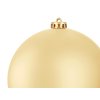 Sada 4 ks ozdob: Ozdoba kulatá zlatá matná 15 cm