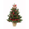 ZAPŮJČENÍ - Ozdobený stromeček červený 75 cm