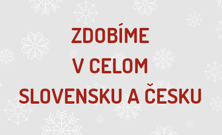 ZDOBÍME V CELOM ČESKU A SLOVENSKU