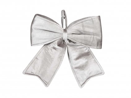 Mašle MAXI stříbrná 30 x 34 cm