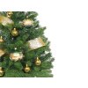Ozdobený stromček ZLATÉ TÓNY 60 cm s LED OSVETLENÍM