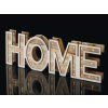 LED světelný nápis HOME 45 cm