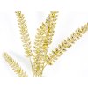 Luxusní zlaté listy s kamínky 73,5 cm
