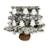 Ozdobený stromček ZASNEŽENÝ LES 60 cm s LED OSVETLENÍM