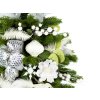 Ozdobený stromček BIELA ​​MELÓDIA II 60 cm s LED OSVETLENÍM