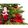 Ozdobený stromček SANTA II 60 cm s LED OSVETLENÍM