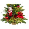 Ozdobený stromček SANTA II 60 cm s LED OSVETLENÍM