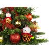 Ozdobený stromček SNEHULÁČIK II 60 cm s LED OSVETLENÍM