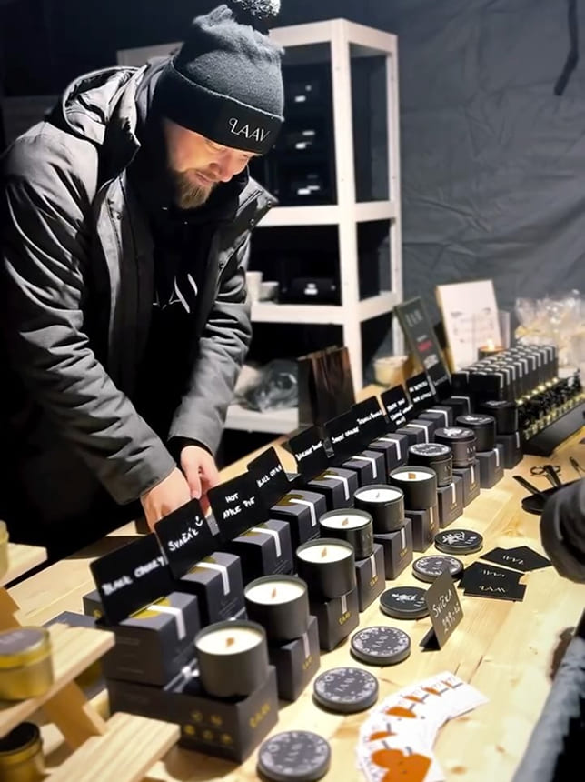 Prodej produktů LAAV