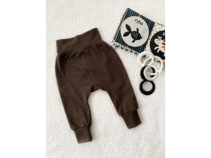 Baby tepláčky ČOKOLÁDOVÉ