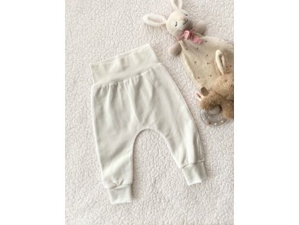 Baby tepláčky SMETANOVÁ