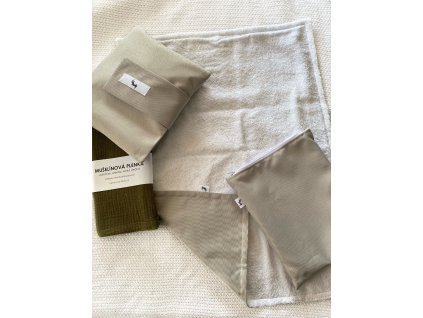 Přebalovací podložka SVĚTLE ŠEDÁ